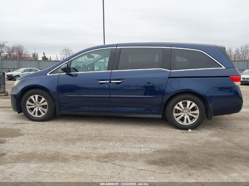 2014 Honda Odyssey Ex-L VIN: 5FNRL5H60EB133208 Lot: 44006197