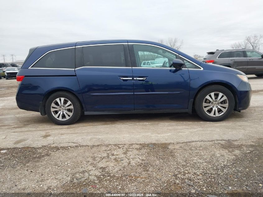 2014 Honda Odyssey Ex-L VIN: 5FNRL5H60EB133208 Lot: 44006197