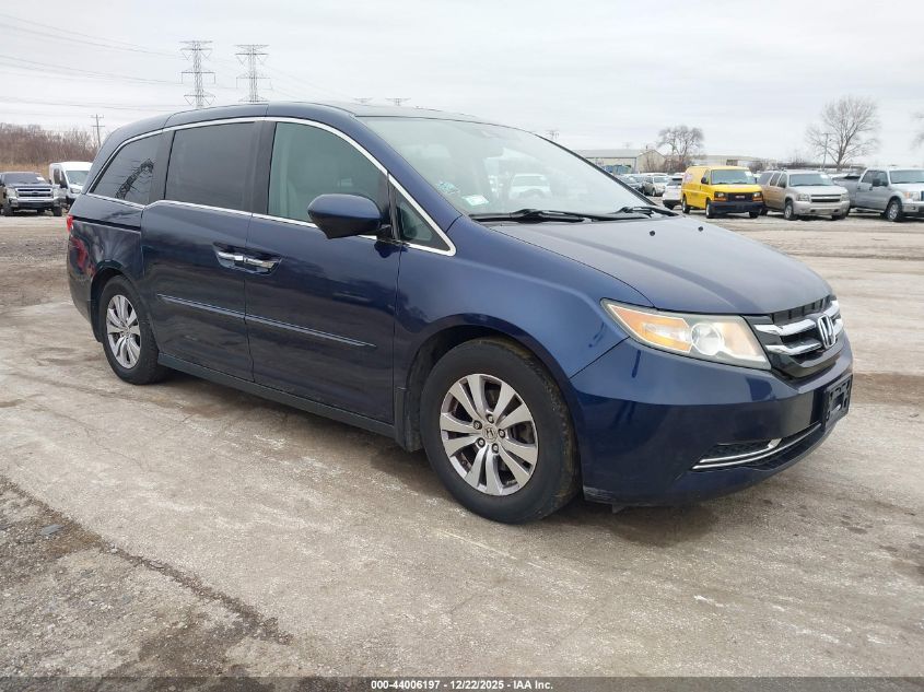 2014 Honda Odyssey Ex-L VIN: 5FNRL5H60EB133208 Lot: 44006197