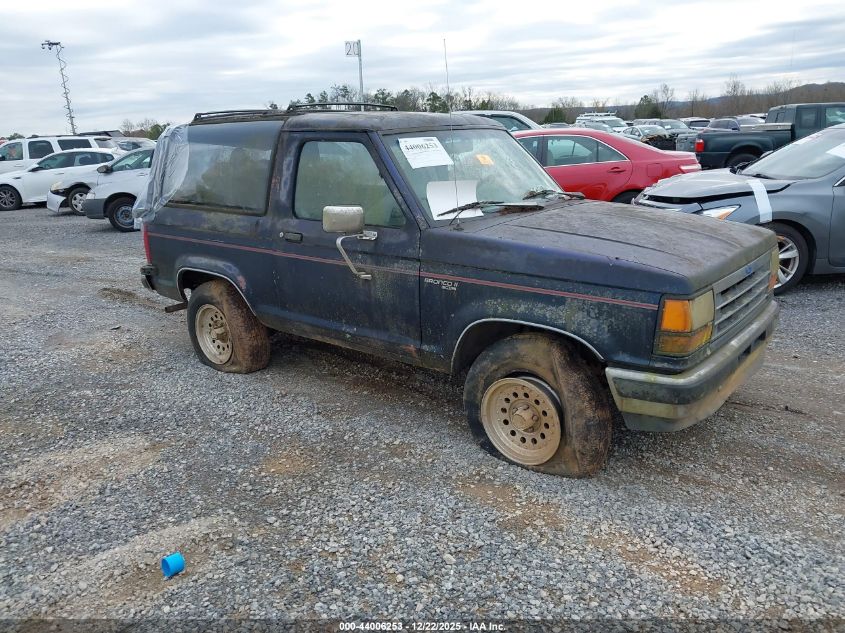 1990 Ford Bronco Ii VIN: 1FMCU12T1LUB40467 Lot: 44006253