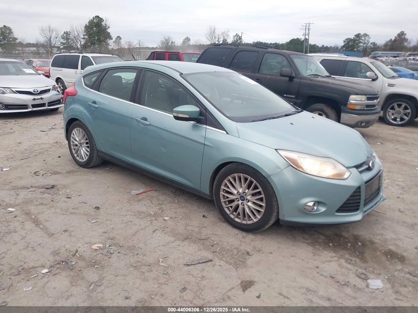 1FAHP3M20CL332640 2012 Ford Focus Sel auction photo 1