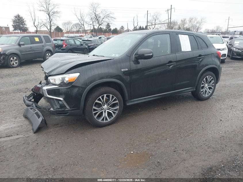 Vin: ja4ap3au0ju024225, lot: 44502065, mitsubishi outlander sport 2.0 es/2.0 le 20182