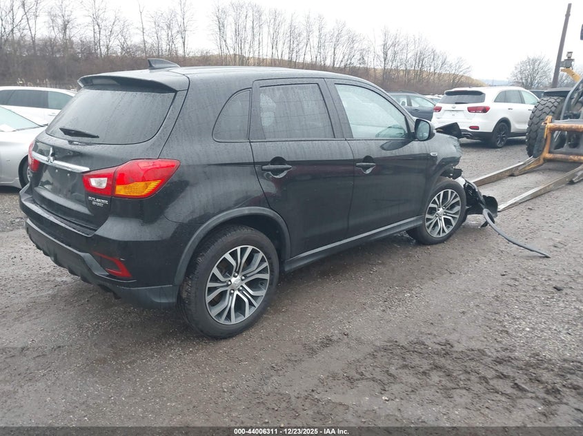 Vin: ja4ap3au0ju024225, lot: 44502065, mitsubishi outlander sport 2.0 es/2.0 le 20184