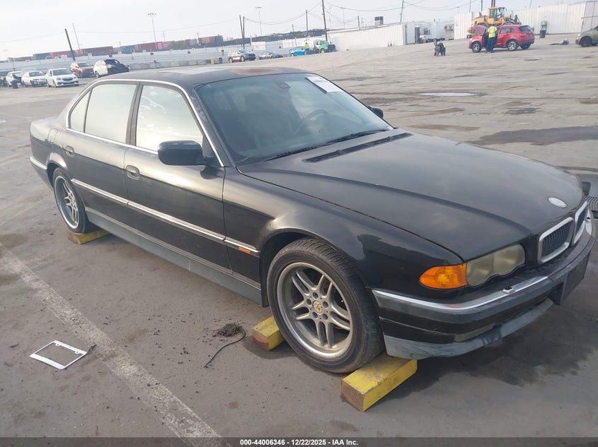 WBAGH8348YDP06655 2000 BMW 740Il auction photo 1