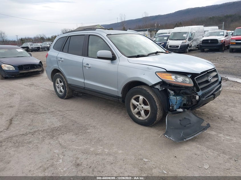 5NMSG73D37H044483 2007 Hyundai Santa Fe Gls auction photo 1