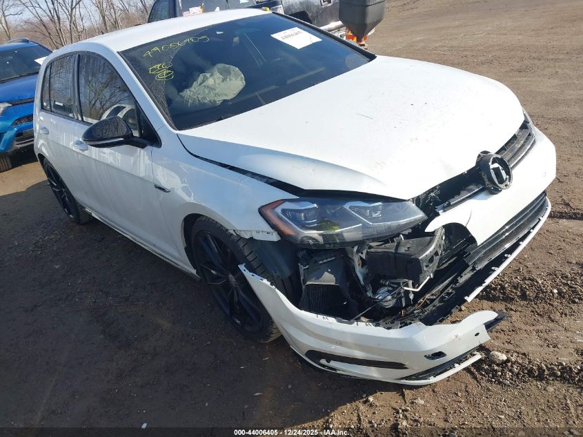 2019 Volkswagen Golf R 2.0T W/Dcc Navigation