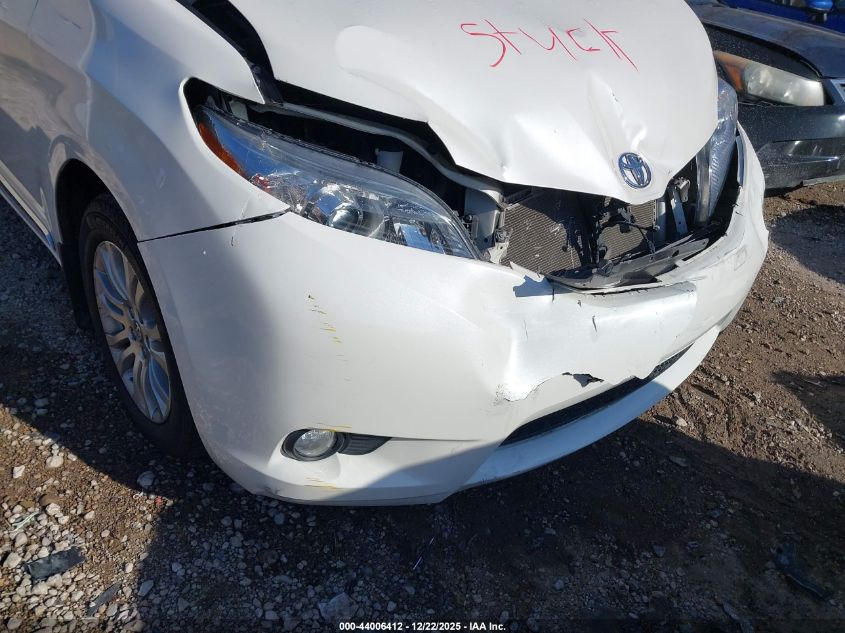 2017 Toyota Sienna Xle Premium 8 Passenger VIN: 5TDYZ3DC4HS798039 Lot: 44006412