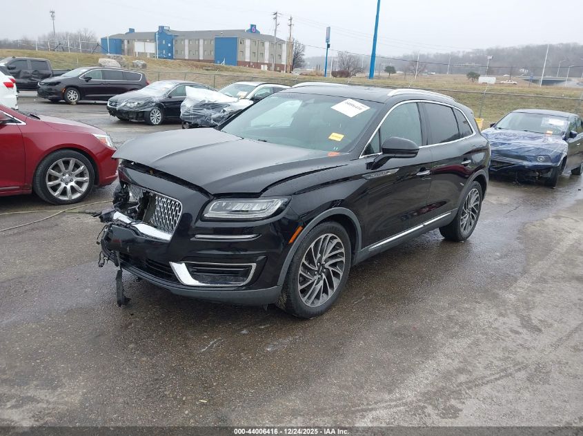 2019 Lincoln Nautilus Reserve