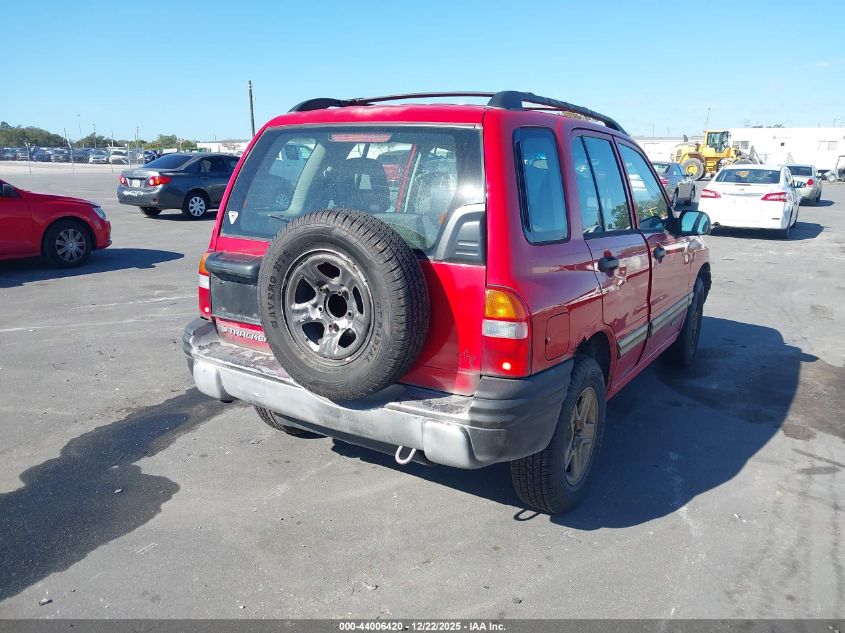2002 Chevrolet Tracker Hard Top Base VIN: 2CNBJ13C526903624 Lot: 44006420