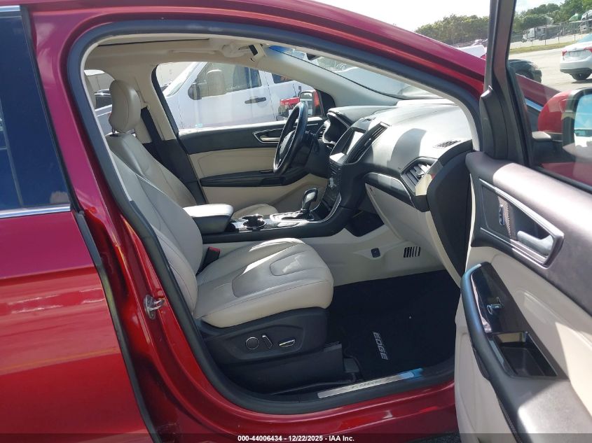 2017 Ford Edge Titanium VIN: 2FMPK3K86HBC69705 Lot: 44006434