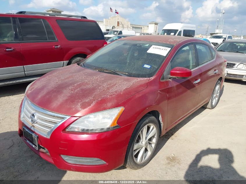 2014 Nissan Sentra S VIN: 3N1AB7AP4EY233351 Lot: 44006439