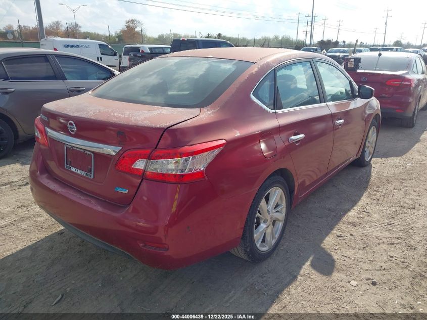 2014 Nissan Sentra S VIN: 3N1AB7AP4EY233351 Lot: 44006439