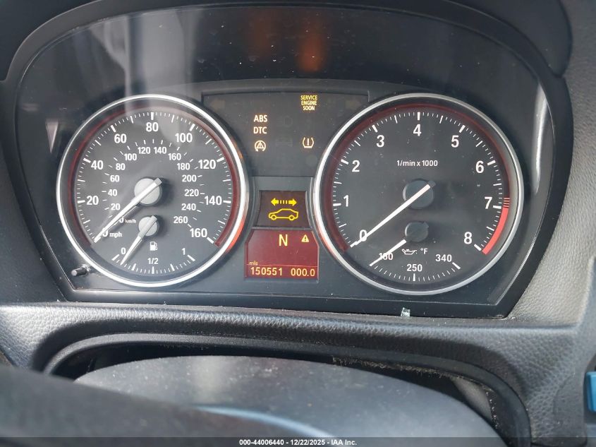 2011 BMW 335I VIN: WBAPM5C58BE577028 Lot: 44006440