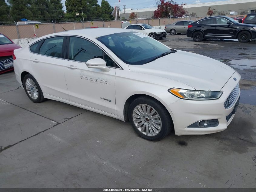 2014 Ford Fusion Hybrid Se VIN: 3FA6P0LU4ER103696 Lot: 44006469