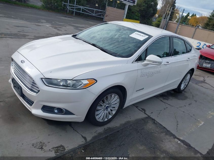 2014 Ford Fusion Hybrid Se VIN: 3FA6P0LU4ER103696 Lot: 44006469