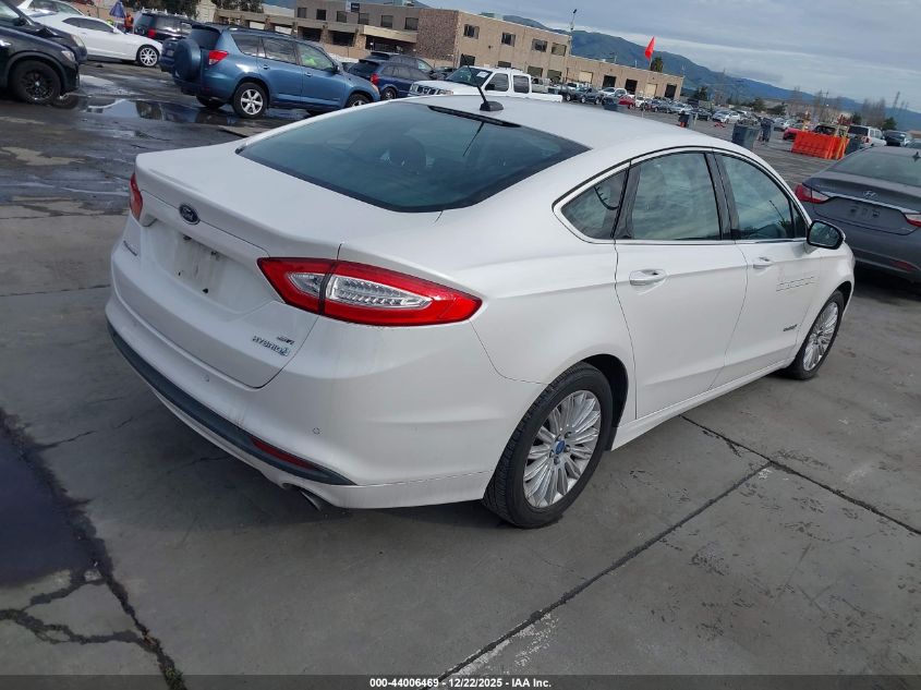 2014 Ford Fusion Hybrid Se VIN: 3FA6P0LU4ER103696 Lot: 44006469