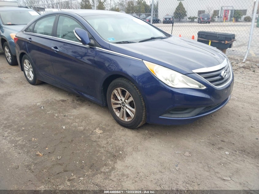 5NPEB4AC1EH887022 2014 Hyundai Sonata Gls auction photo 1