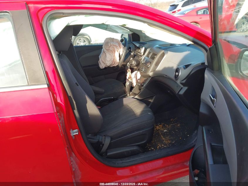 2012 Chevrolet Sonic 2Lt VIN: 1G1JC5SB3C4202828 Lot: 44006540