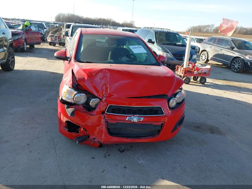 2012 Chevrolet Sonic 2Lt VIN: 1G1JC5SB3C4202828 Lot: 44006540