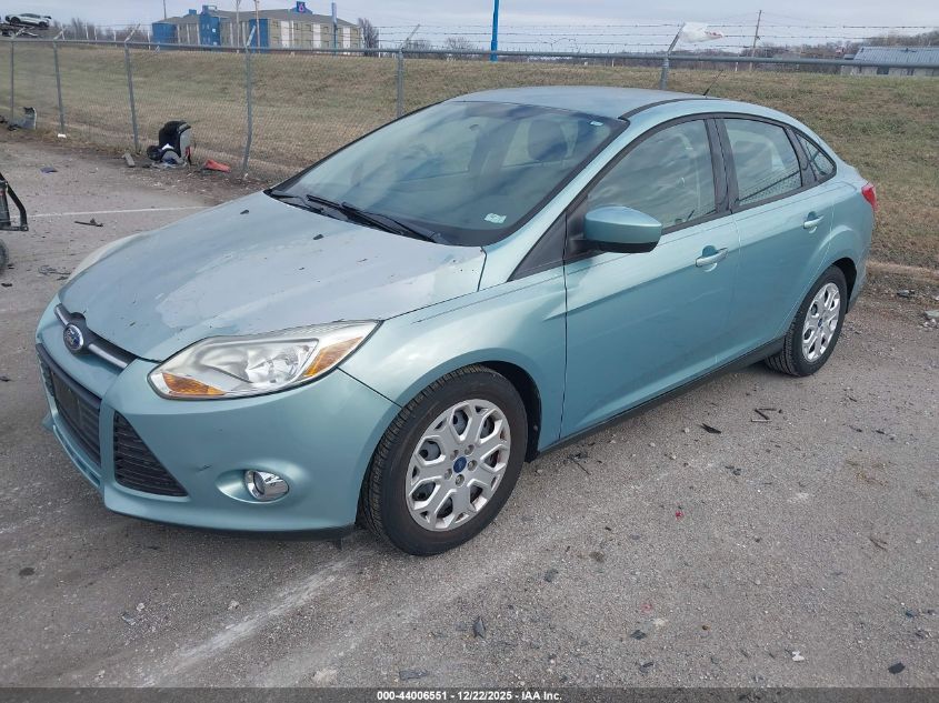 2012 Ford Focus Se VIN: 1FAHP3F29CL290045 Lot: 44006551