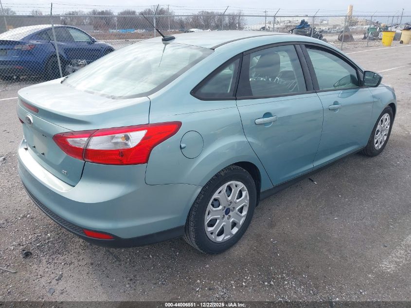 2012 Ford Focus Se VIN: 1FAHP3F29CL290045 Lot: 44006551