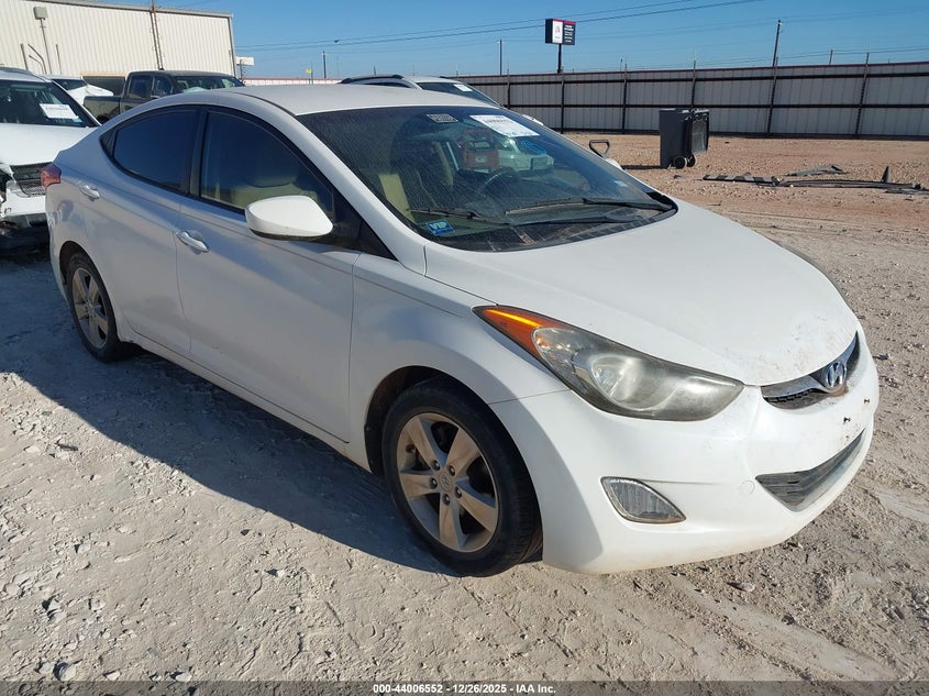 5NPDH4AE7CH117626 2012 Hyundai Elantra Gls auction photo 1
