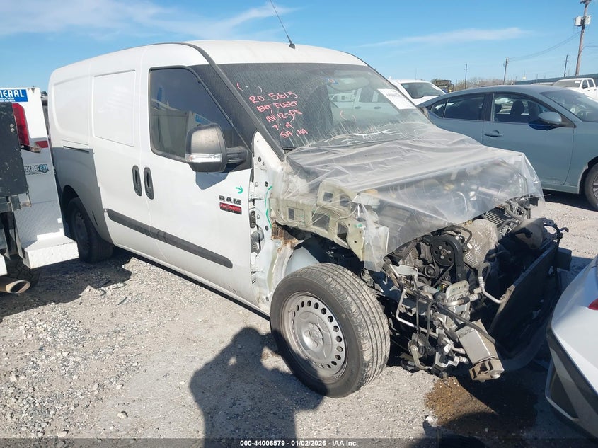 ZFBHRFAB0M6T71418 2021 Ram Promaster City Tradesman auction photo 1