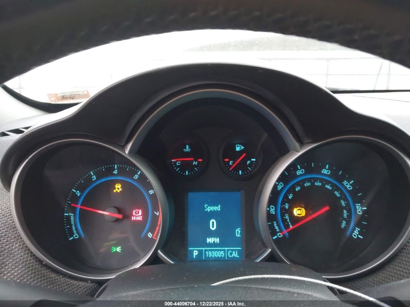 2011 Chevrolet Cruze 2Lt VIN: 1G1PG5S91B7172298 Lot: 44006704