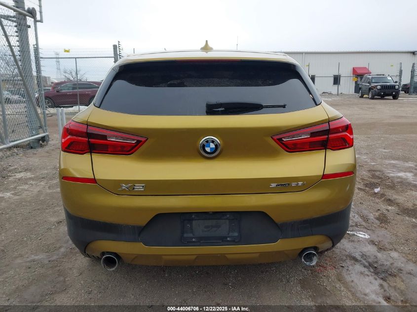 2018 BMW X2 Sdrive28I VIN: WBXYJ3C3XJEJ84846 Lot: 44006706