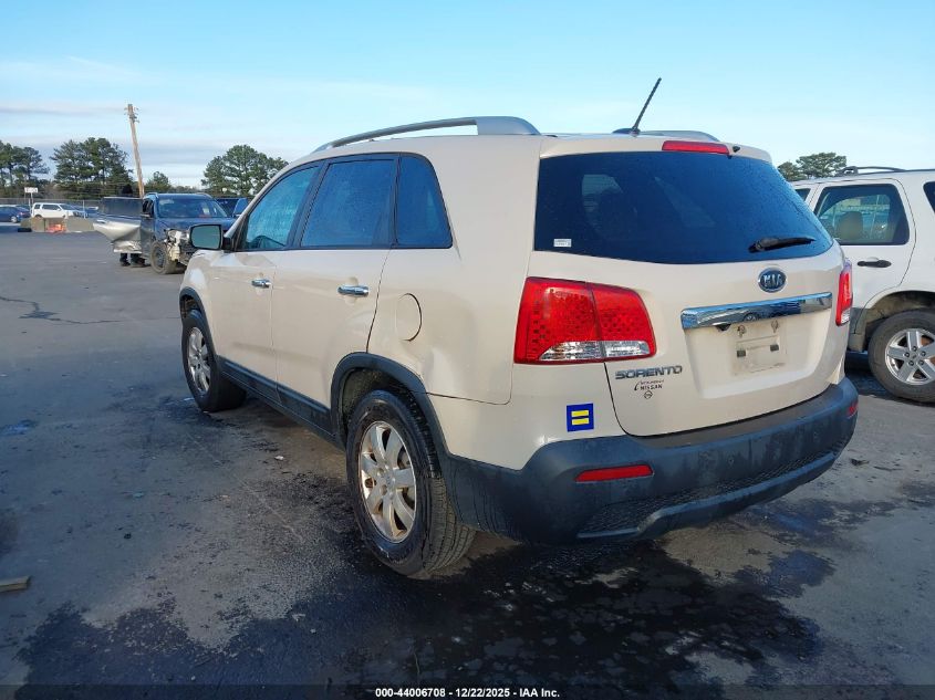 2011 Kia Sorento Lx VIN: 5XYKT4A10BG049565 Lot: 44006708