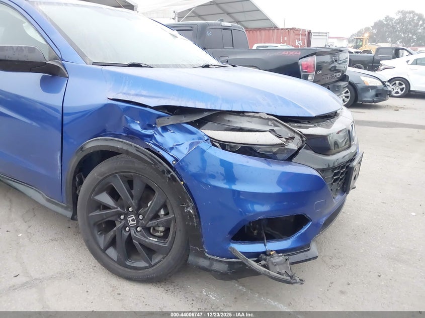 VIN 3CZRU5H12MM709239 2021 HONDA HR-V 2WD SPORT