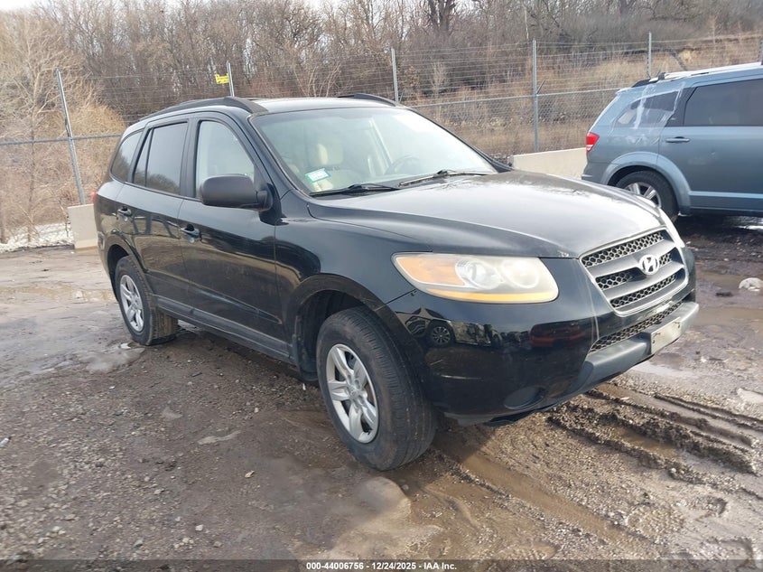 5NMSG13D39H272998 2009 Hyundai Santa Fe Gls auction photo 1