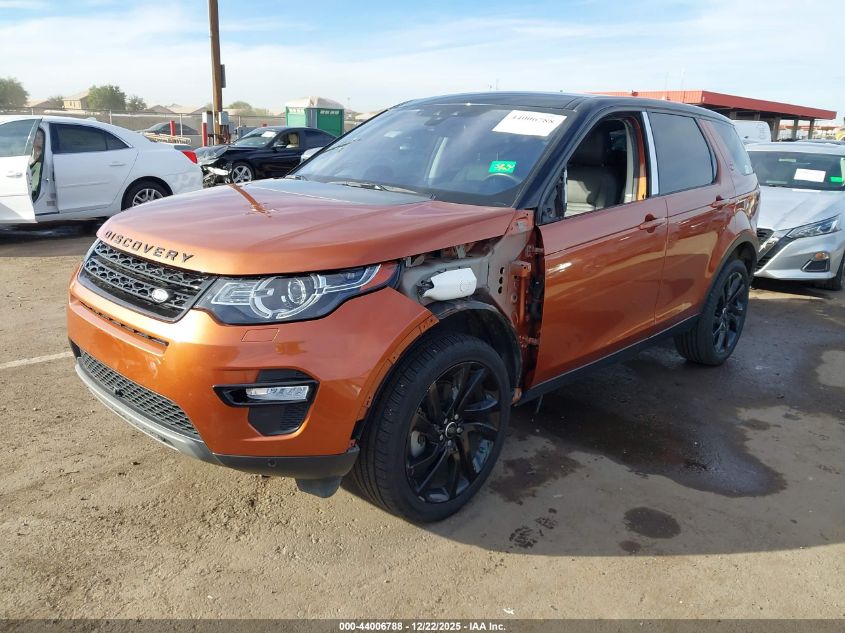 2019 Land Rover Discovery Sport Hse Lux VIN: SALCT2FX1KH787817 Lot: 44006788