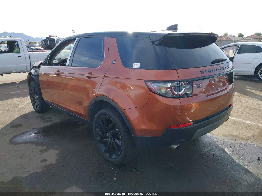 2019 Land Rover Discovery Sport Hse Lux VIN: SALCT2FX1KH787817 Lot: 44006788