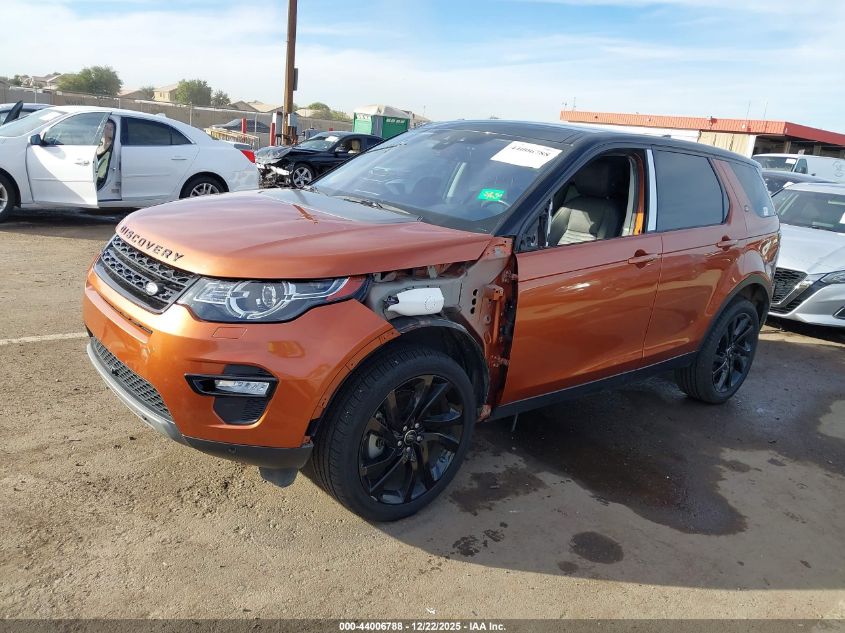 2019 Land Rover Discovery Sport Hse Lux VIN: SALCT2FX1KH787817 Lot: 44006788