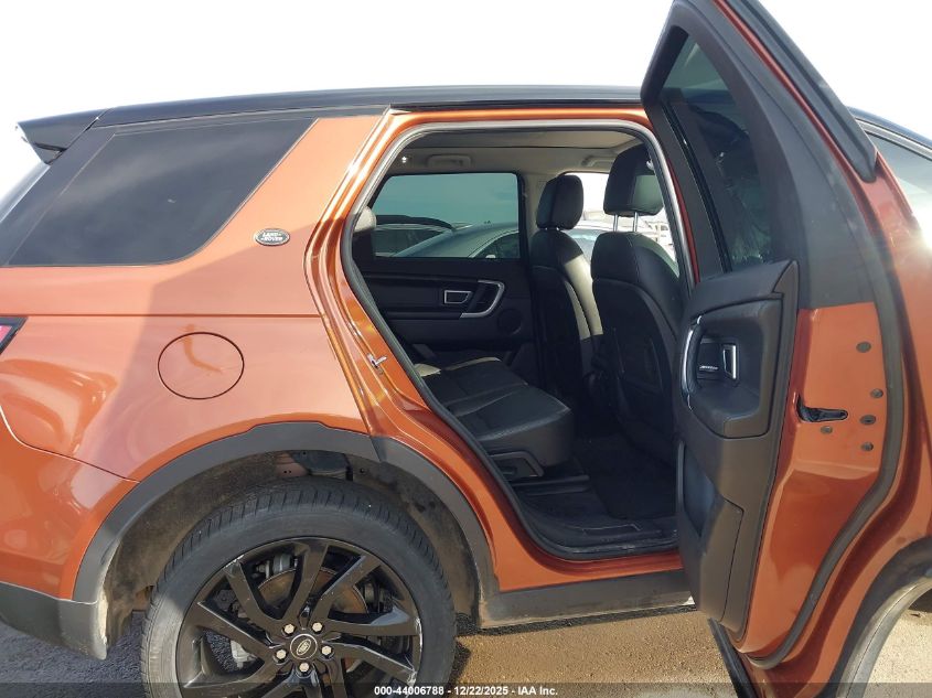 2019 Land Rover Discovery Sport Hse Lux VIN: SALCT2FX1KH787817 Lot: 44006788