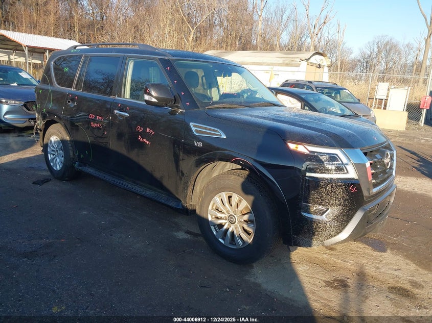 JN8AY2AD4M9661966 2021 Nissan Armada Sv 4Wd auction photo 1