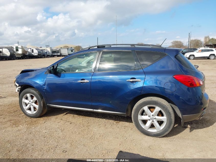2009 Nissan Murano Sl VIN: JN8AZ18U79W031123 Lot: 44007000