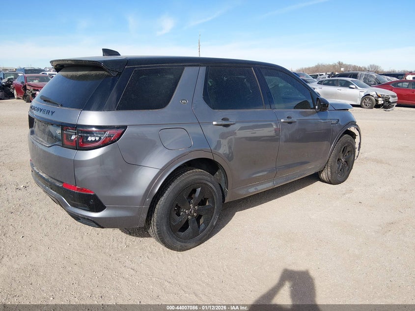 Vin: salct2fx9nh909361, lot: 44502841, land rover discovery sport s r-dynamic 20224
