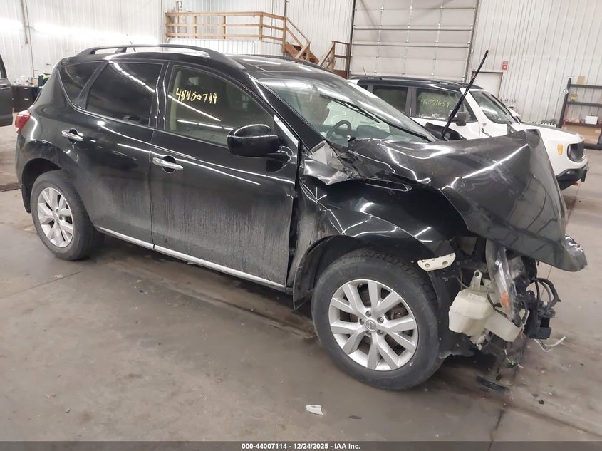 JN8AZ1MW3EW533922 2014 Nissan Murano Sl auction photo 1