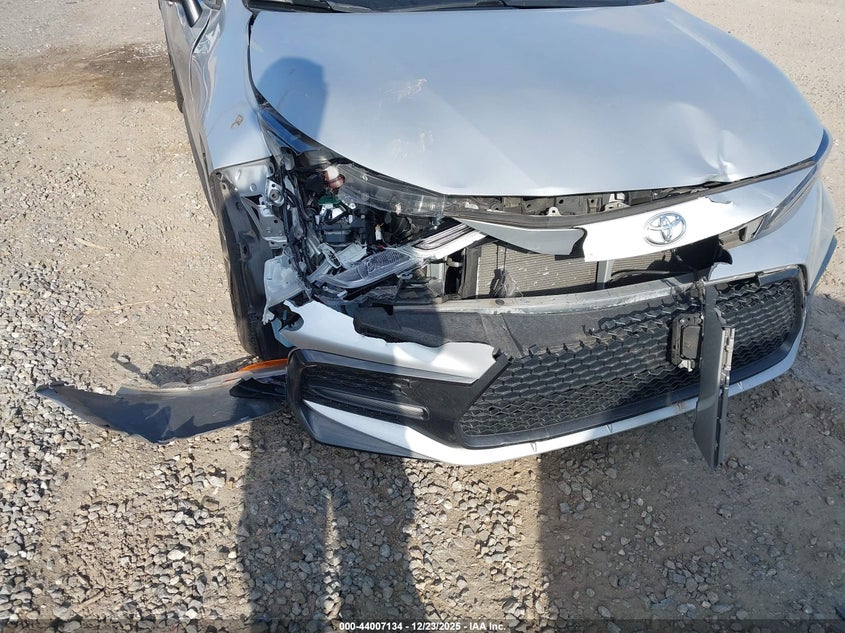 VIN JTDS4MCE0N3508180 2022 TOYOTA COROLLA SE