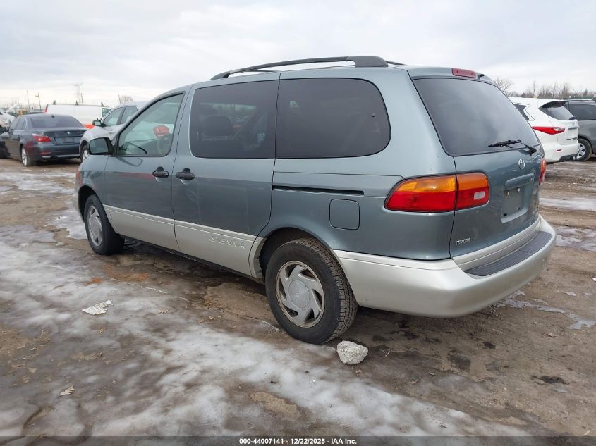 2000 Toyota Sienna Xle VIN: 4T3ZF13C2YU315035 Lot: 44007141