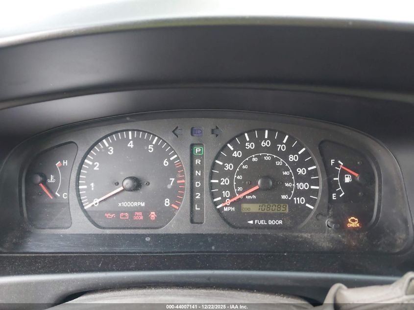 2000 Toyota Sienna Xle VIN: 4T3ZF13C2YU315035 Lot: 44007141