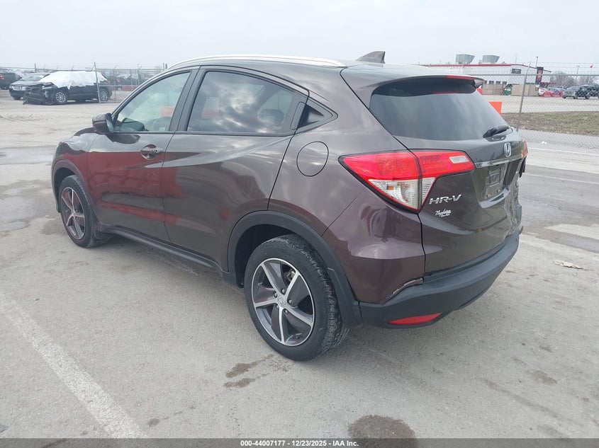 VIN 3CZRU6H52MM735039 2021 HONDA HR-V AWD EX