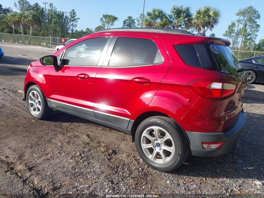 VIN MAJ3P1TE5JC230001 2018 FORD ECOSPORT SE