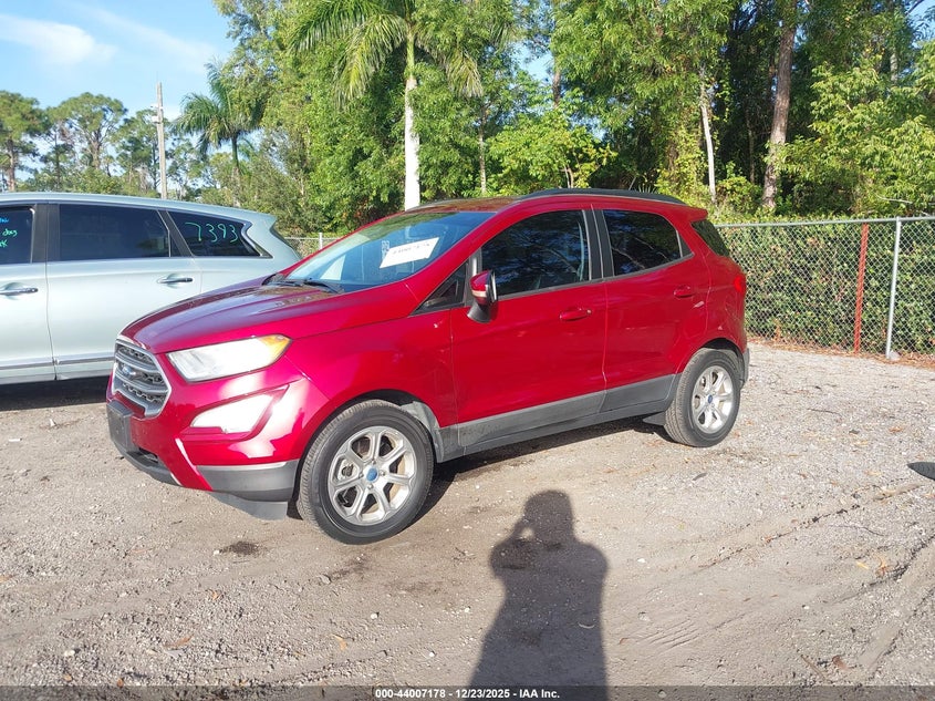 VIN MAJ3P1TE5JC230001 2018 FORD ECOSPORT SE