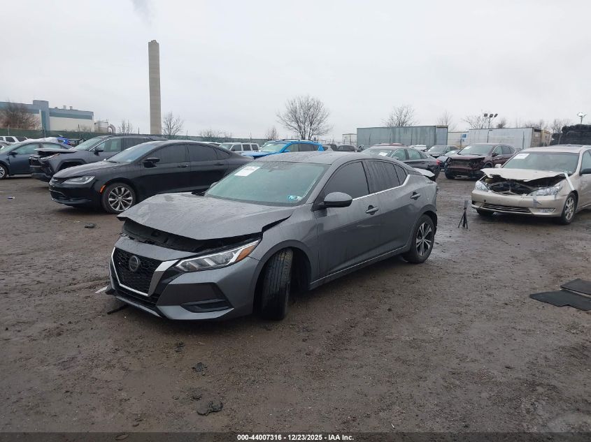 2021 Nissan Sentra Sv Xtronic Cvt