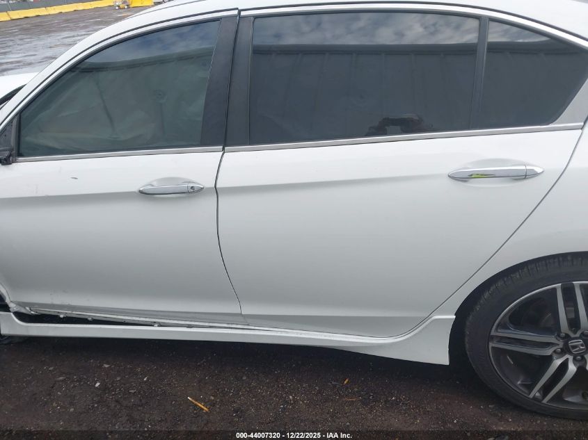 2017 Honda Accord Sport Se VIN: 1HGCR2F11HA206840 Lot: 44007320