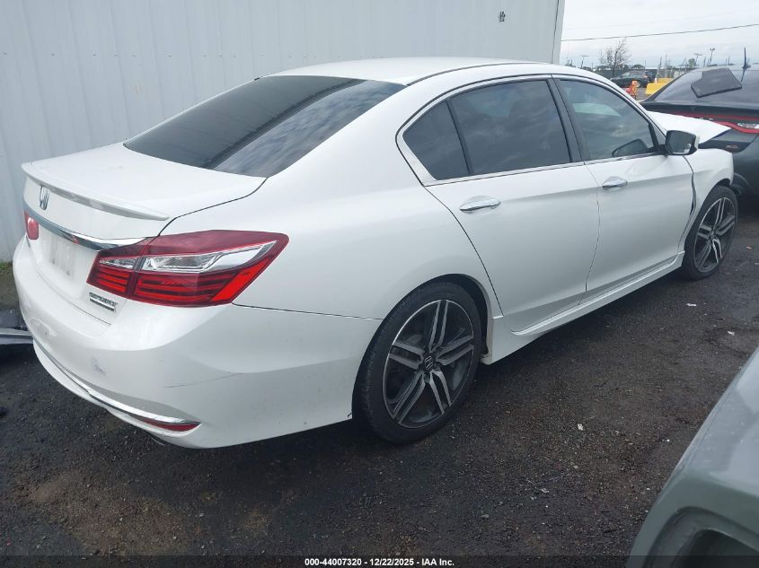 2017 Honda Accord Sport Se VIN: 1HGCR2F11HA206840 Lot: 44007320