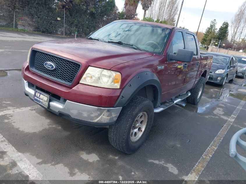 2005 Ford F-150 Xlt VIN: 1FTRW12W25FA40632 Lot: 44007364